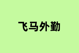 飞马外勤可以使用吗？