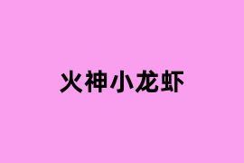 火神小龙虾是什么？